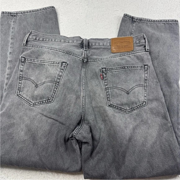 Levi’s Premium Lot Stay Loose Jeans Size 34x32 Fits 34x30 Gray Wash - Picture 5 of 10